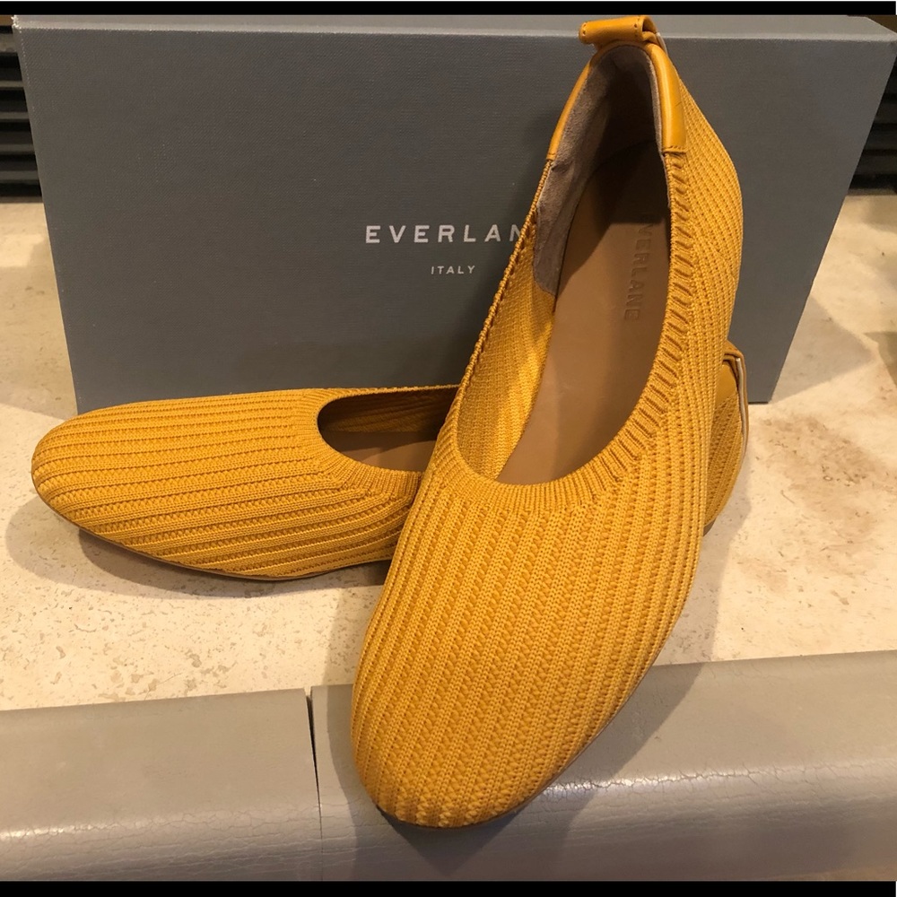 EverLane Dayglove Knit shoes flats , New  size 9.5